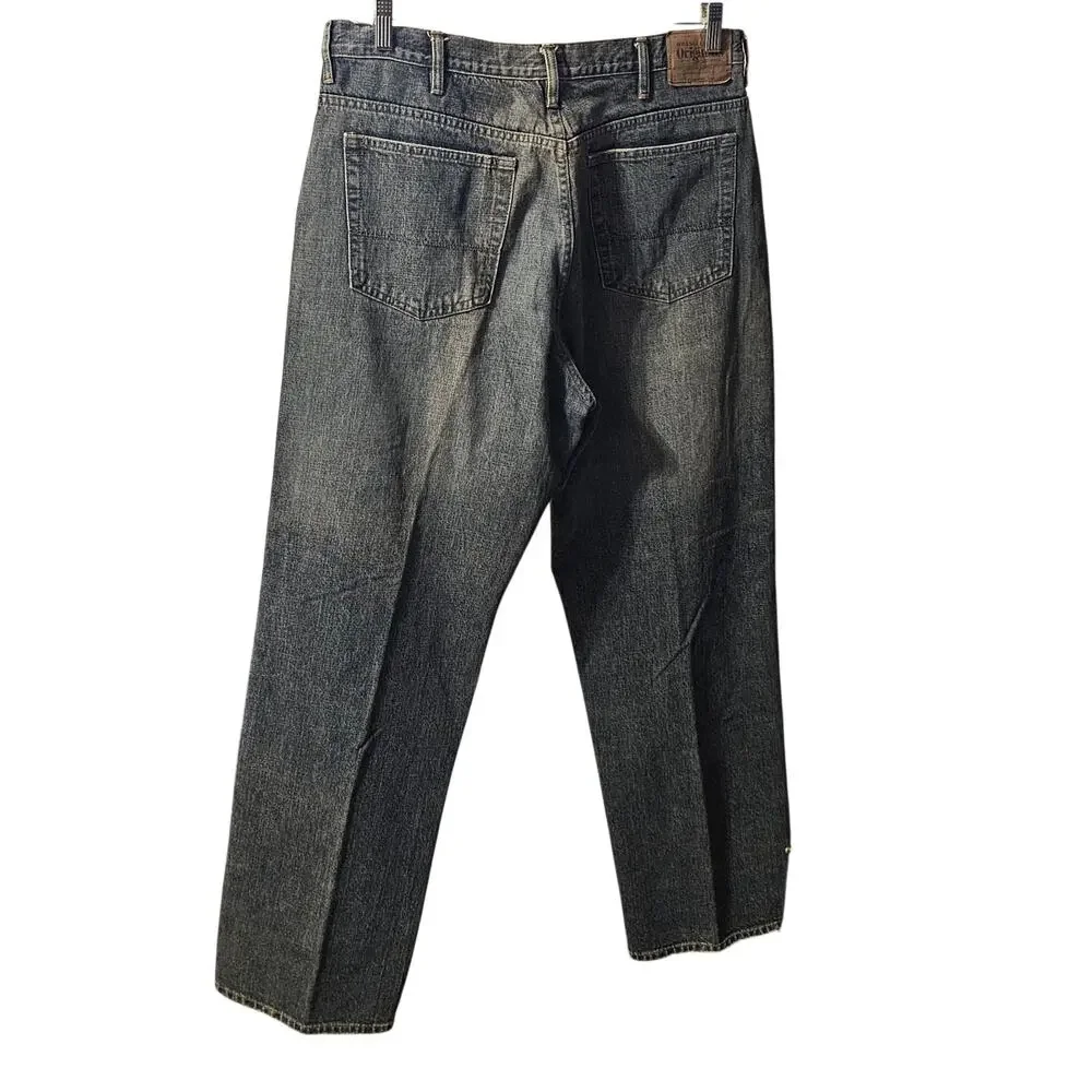 Vintage Wrangler Hero Originals Men's Jeans, Medium Blue, Size 36 x 34